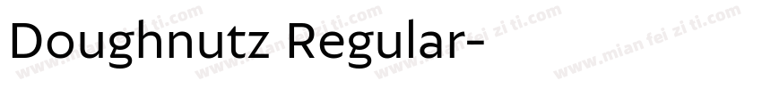 Doughnutz Regular字体转换